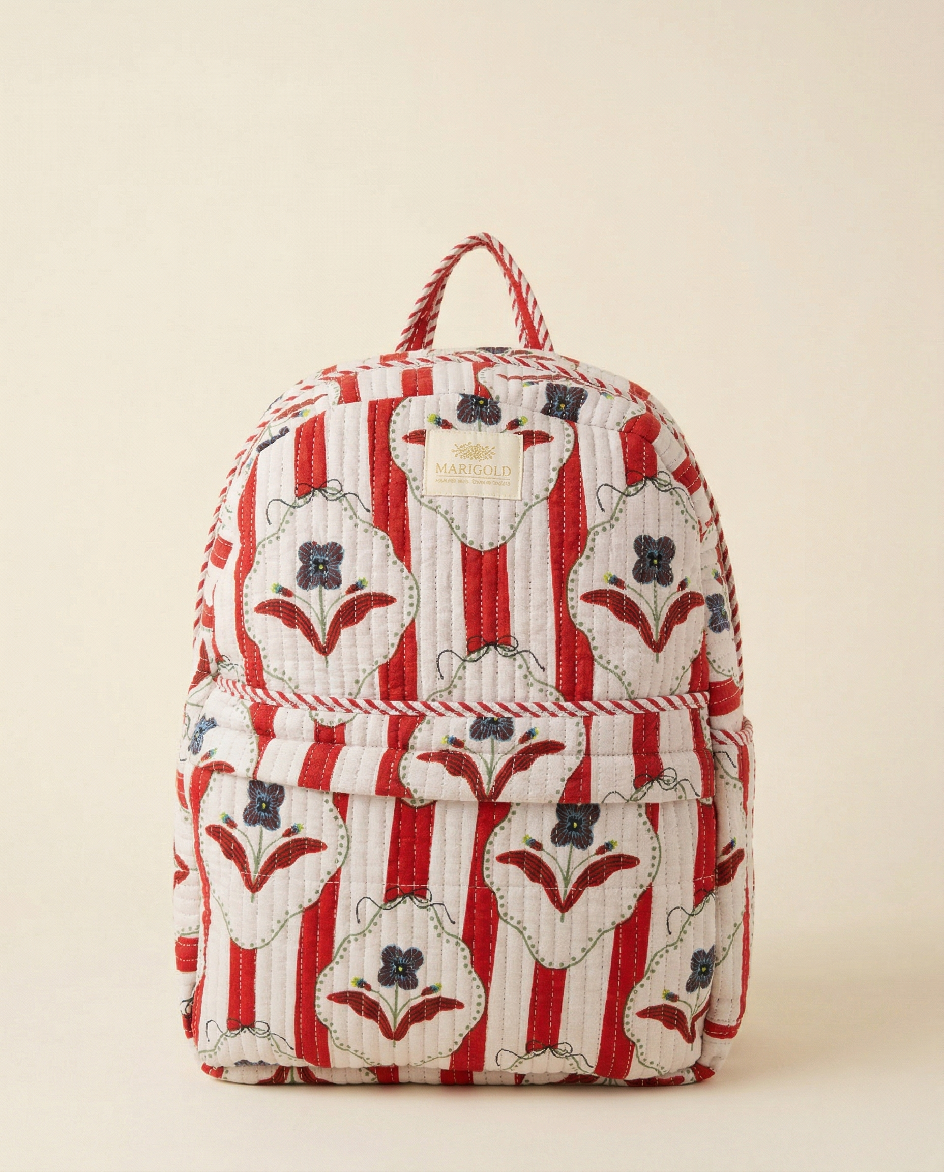 Scarlet Bloom Gesteppter Rucksack