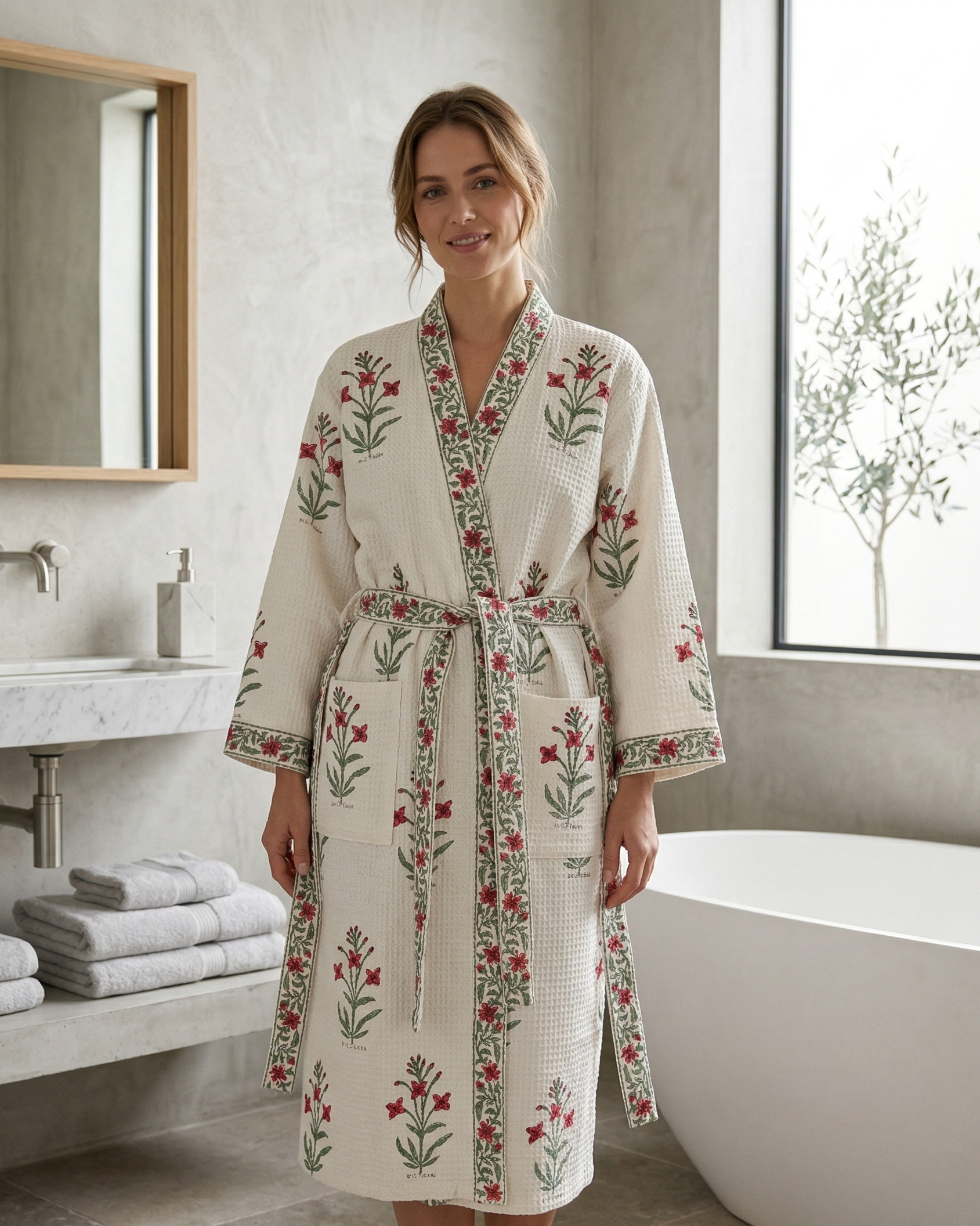 Rainflower Bathrobe