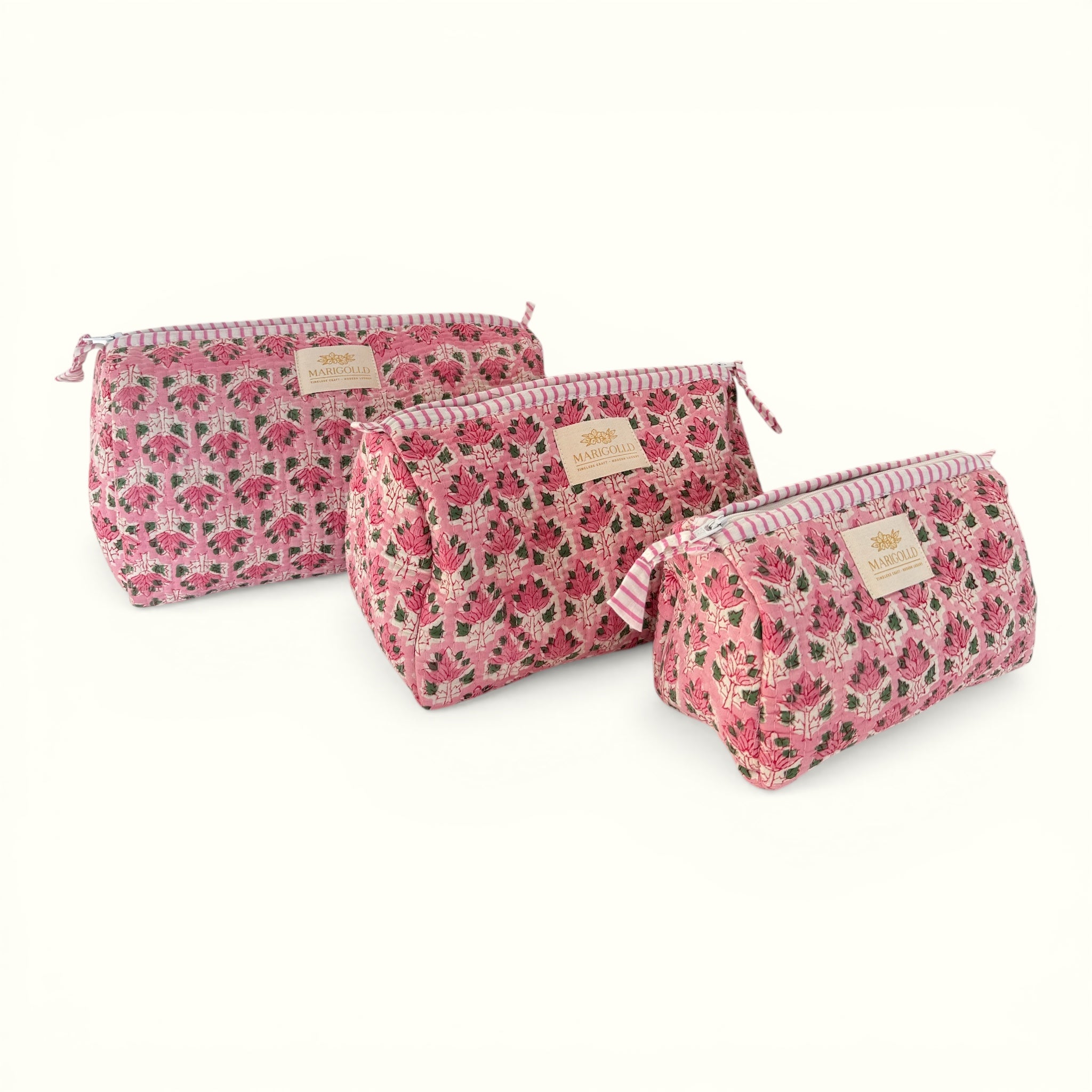 Pink Maze Cosmetic Pouch