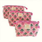 Pink Bush Cosmetics Pouch