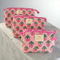 Pink Bush Cosmetics Pouch