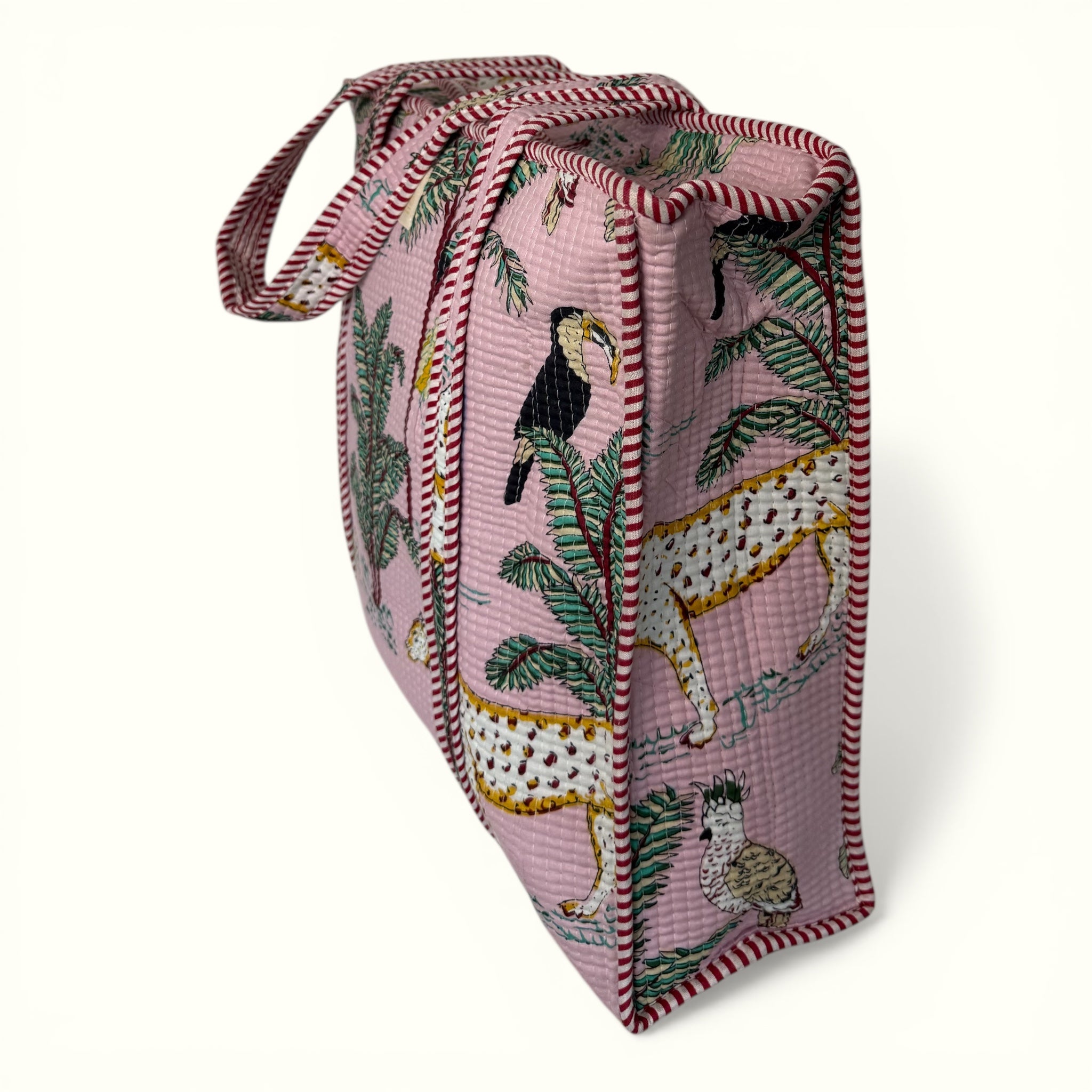 Pink Safari Tote Bag Large