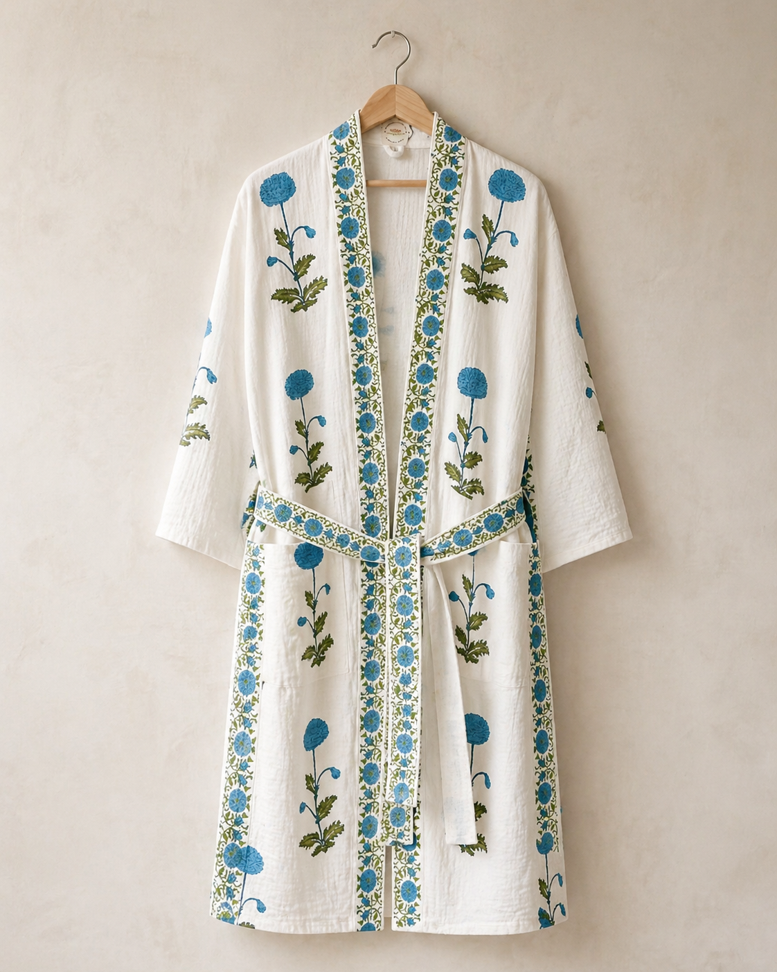 Bademantel „Blaue Fata Morgana“
